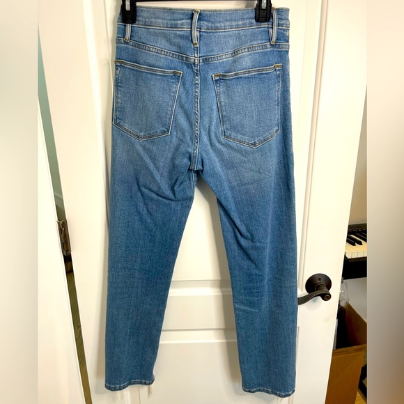 FRAME Le High Straight Jeans - distressed - Picture 5 of 5